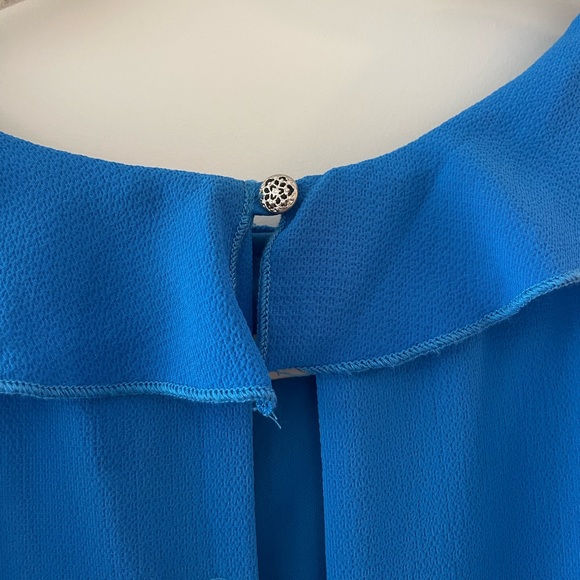 Impeccable Pig blue loose fit mini dress size M - Picture 3 of 5